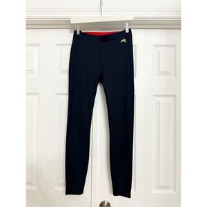 Tracksmith Womens Navy Blue Session Tights Size Large